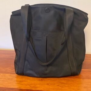Lululemon Black Tote Bag